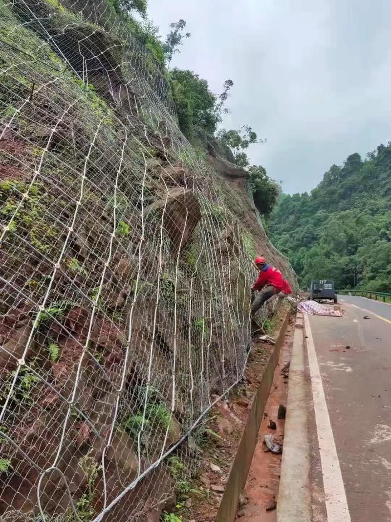淮南八公山区边坡绿化防护